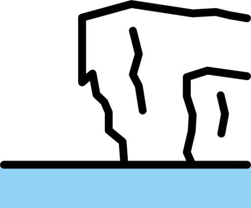 ice shelf emoji