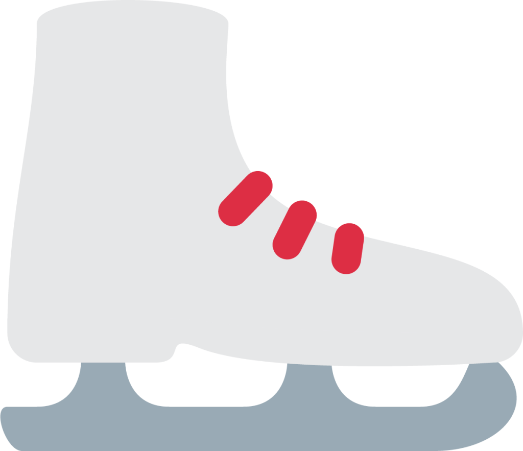 ice skate emoji