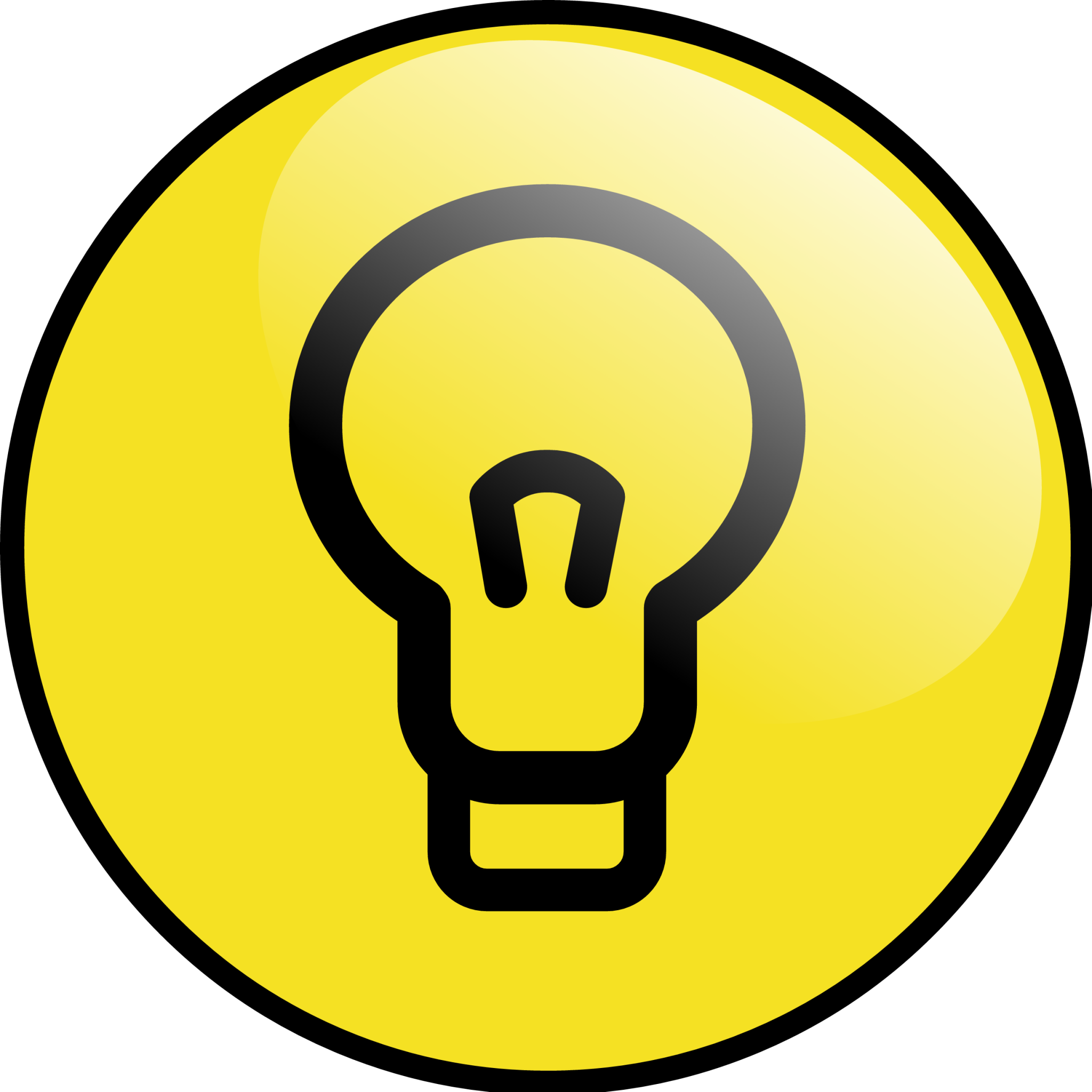 idea yellow icon