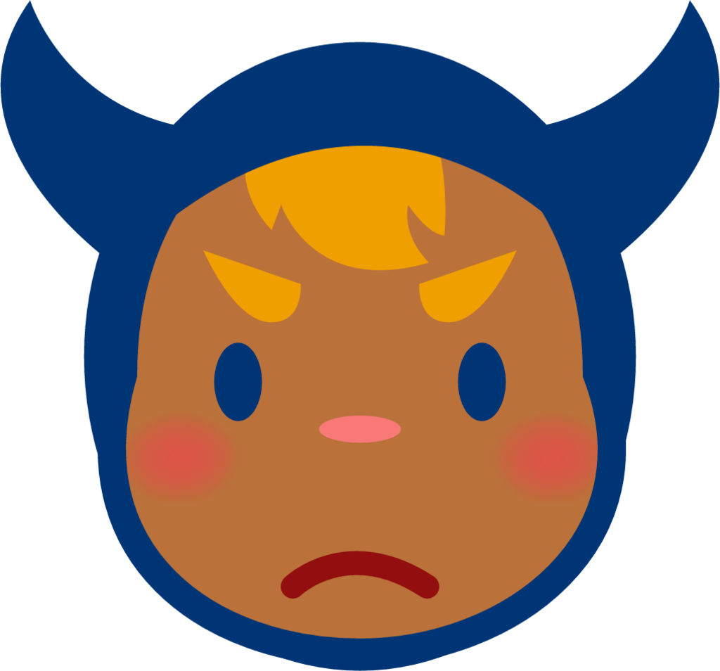 imp (brown) emoji