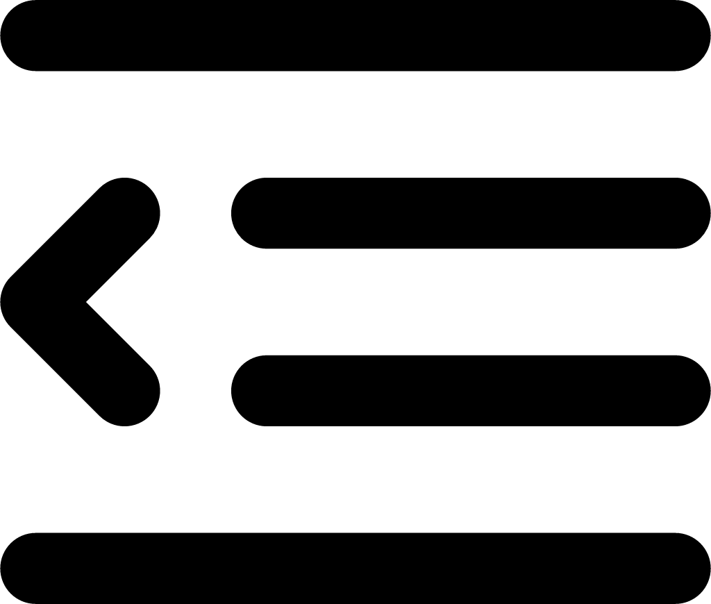 indent left icon