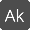indicator keyboard Ak icon