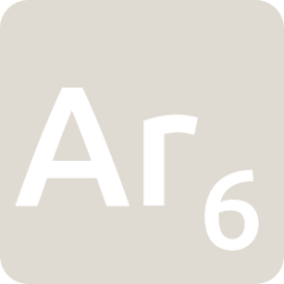 indicator keyboard Ar 6 icon