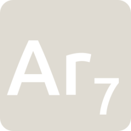 indicator keyboard Ar 7 icon