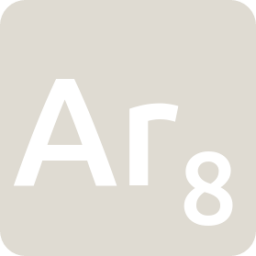 indicator keyboard Ar 8 icon