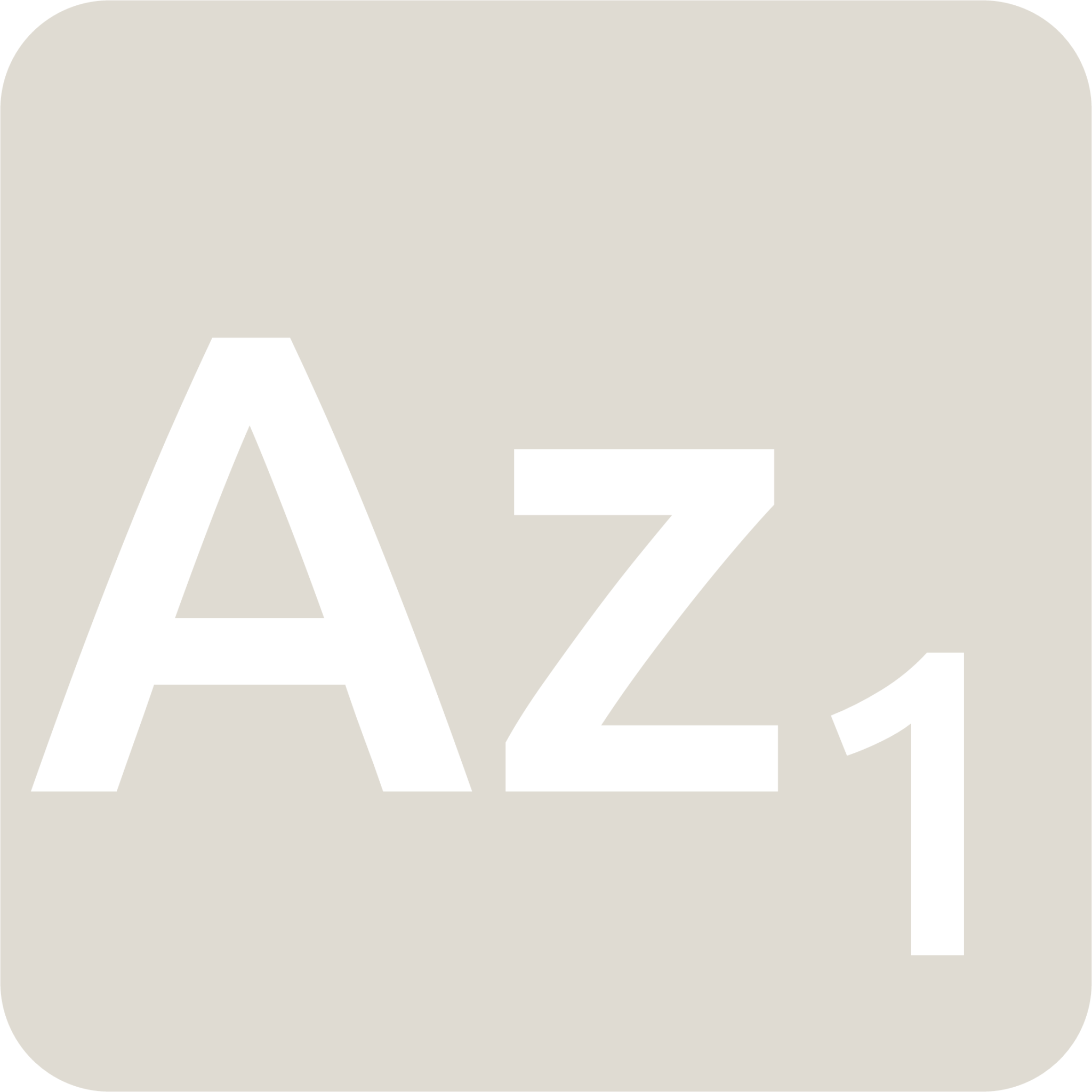indicator keyboard Az 1 icon