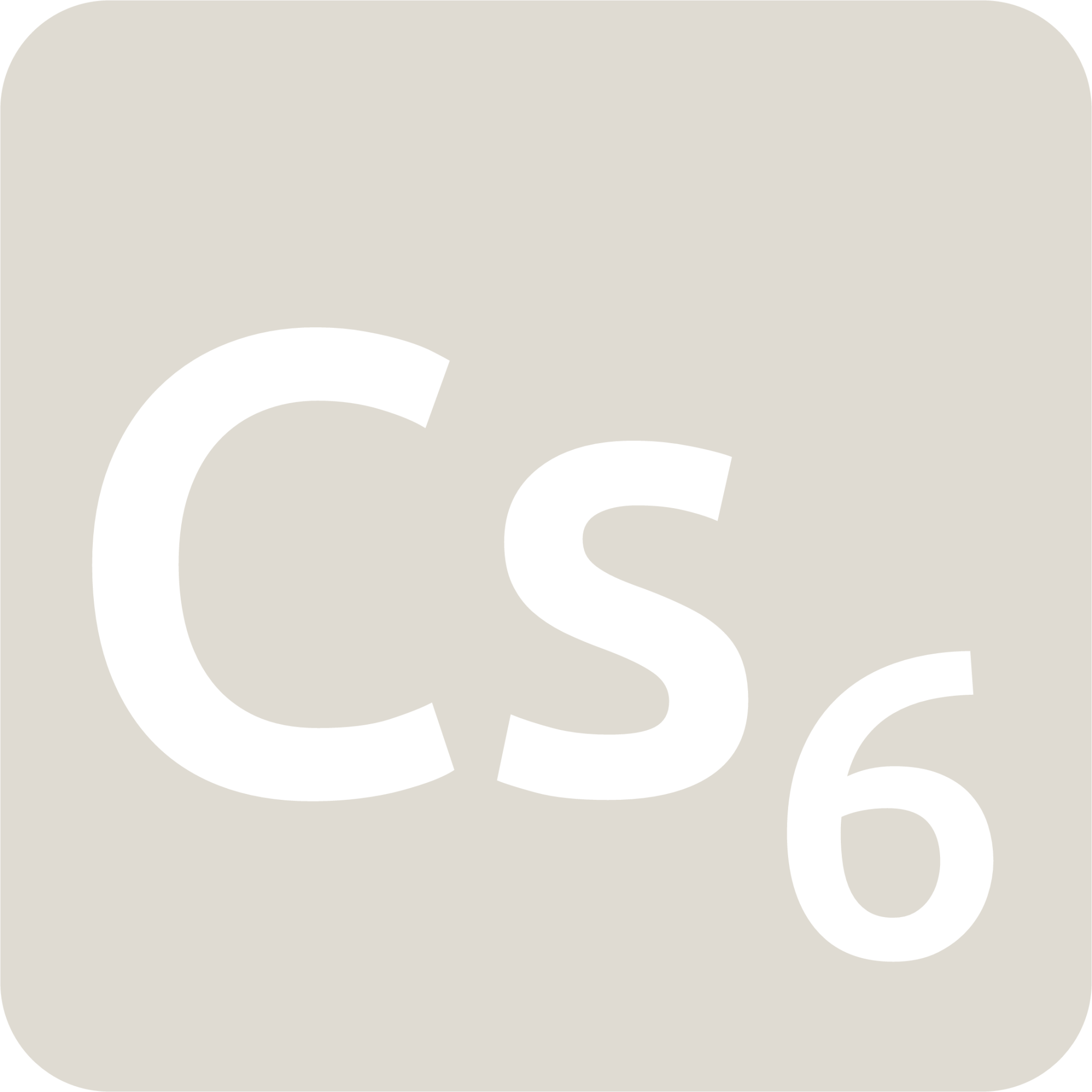 indicator keyboard Cs 6 icon
