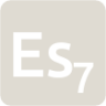 indicator keyboard Es 7 icon