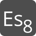 indicator keyboard Es 8 icon