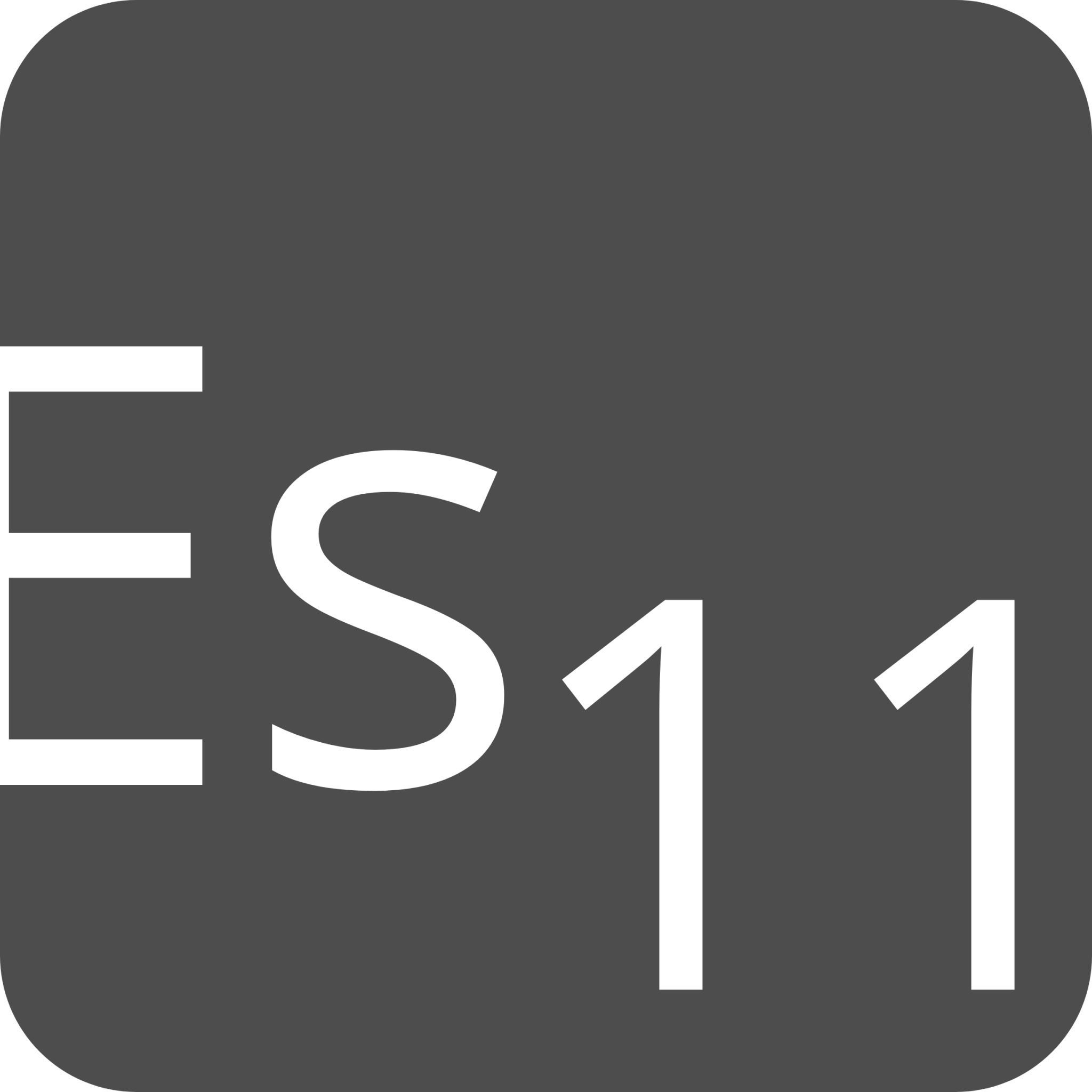 indicator keyboard Es icon