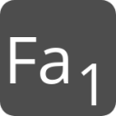 indicator keyboard Fa 1 icon