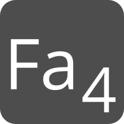 indicator keyboard Fa 4 icon