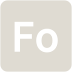 indicator keyboard Fo icon