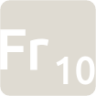 indicator keyboard Fr 10 icon