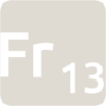 indicator keyboard Fr 13 icon