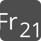 indicator keyboard Fr 21 icon