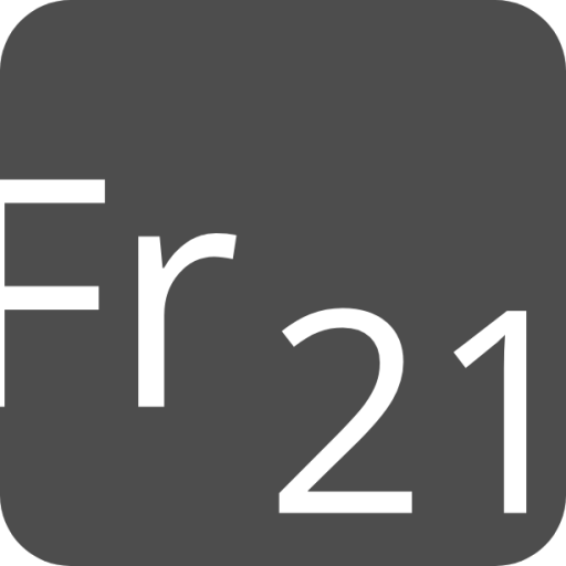 indicator keyboard Fr 21 icon