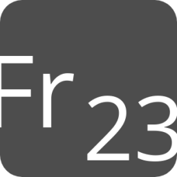 indicator keyboard Fr 23 icon