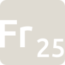 indicator keyboard Fr 25 icon