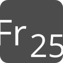 indicator keyboard Fr 25 icon