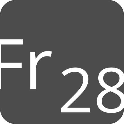indicator keyboard Fr 28 icon