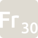 indicator keyboard Fr 30 icon