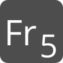 indicator keyboard Fr 5 icon