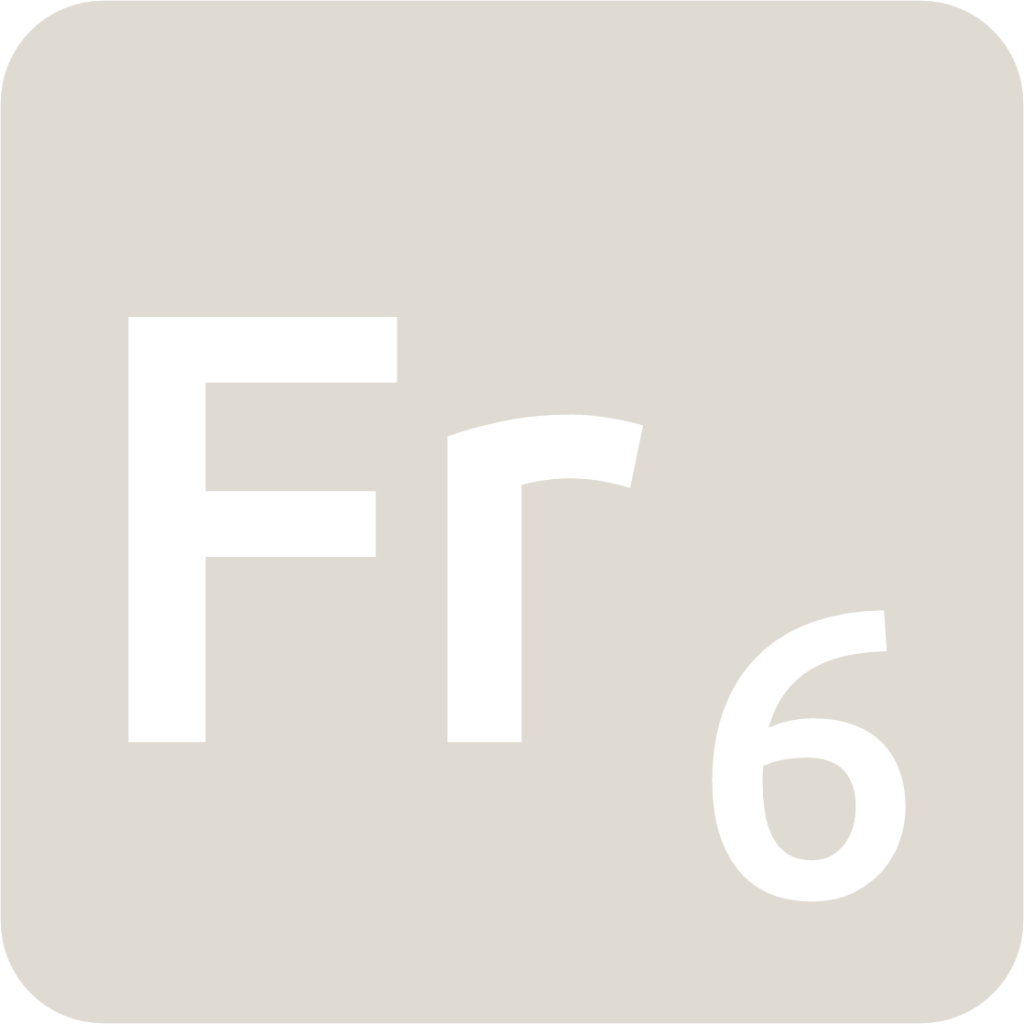 indicator keyboard Fr 6 icon