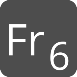 indicator keyboard Fr 6 icon