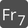 indicator keyboard Fr 7 icon