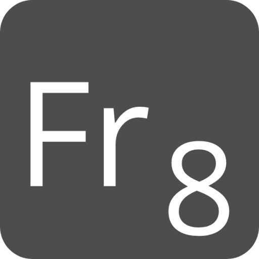 indicator keyboard Fr 8 icon