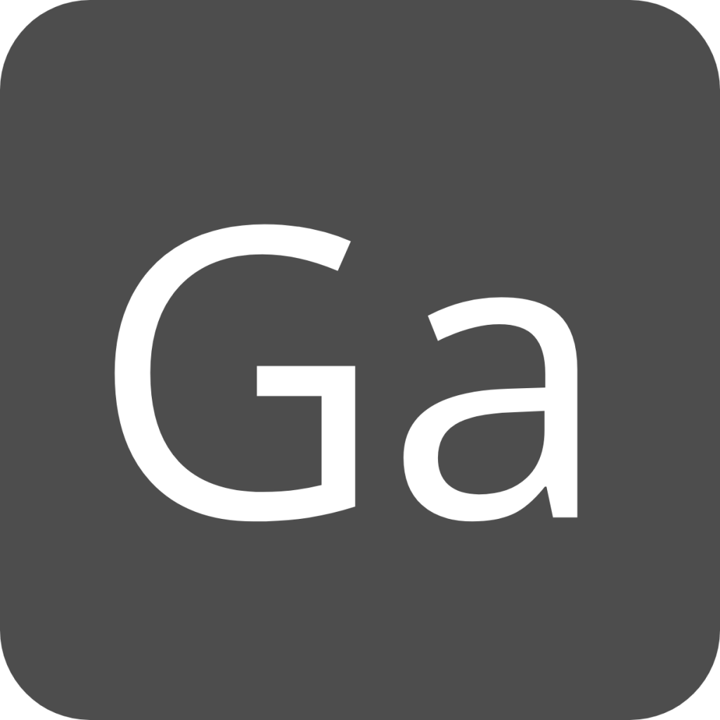 indicator keyboard Ga icon