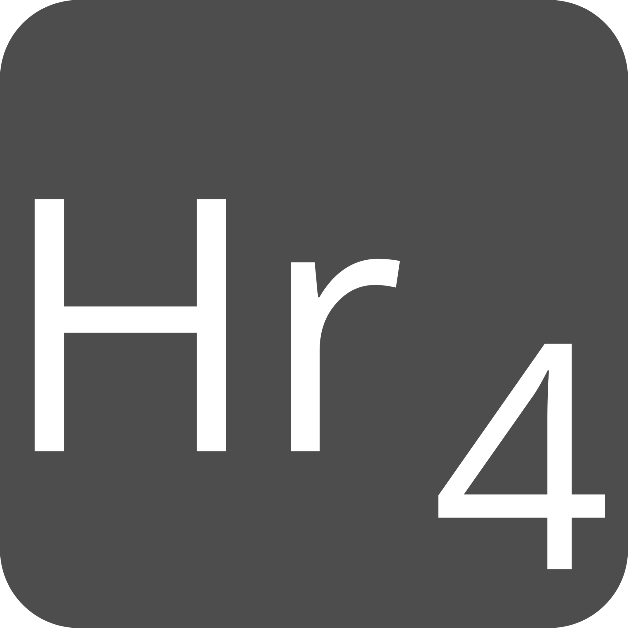 indicator keyboard Hr 4 icon