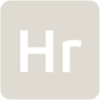 indicator keyboard Hr icon