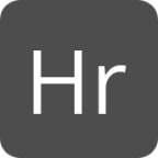 indicator keyboard Hr icon