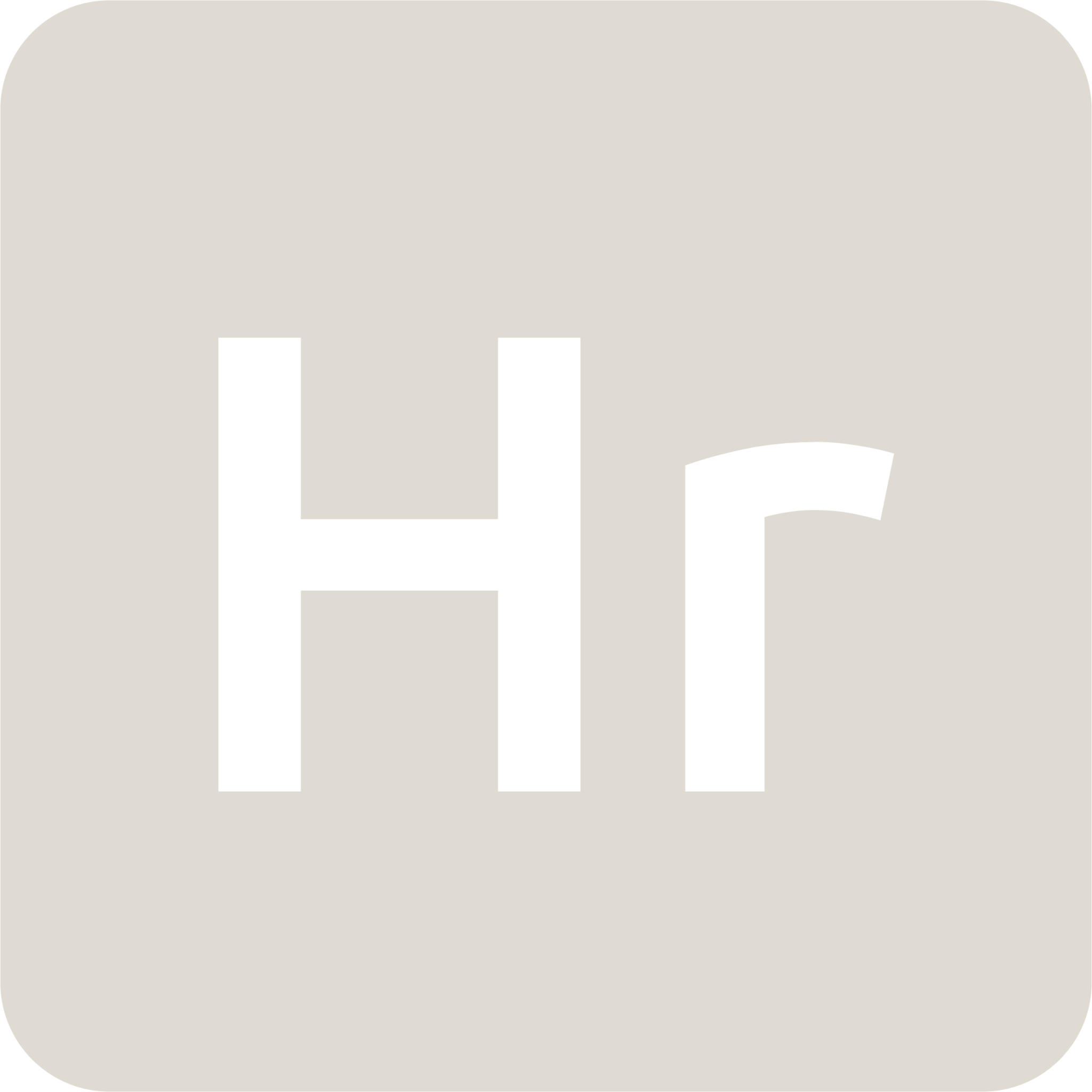 indicator keyboard Hr icon