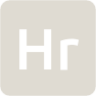 indicator keyboard Hr icon