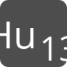 indicator keyboard Hu 13 icon