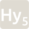 indicator keyboard Hy 5 icon