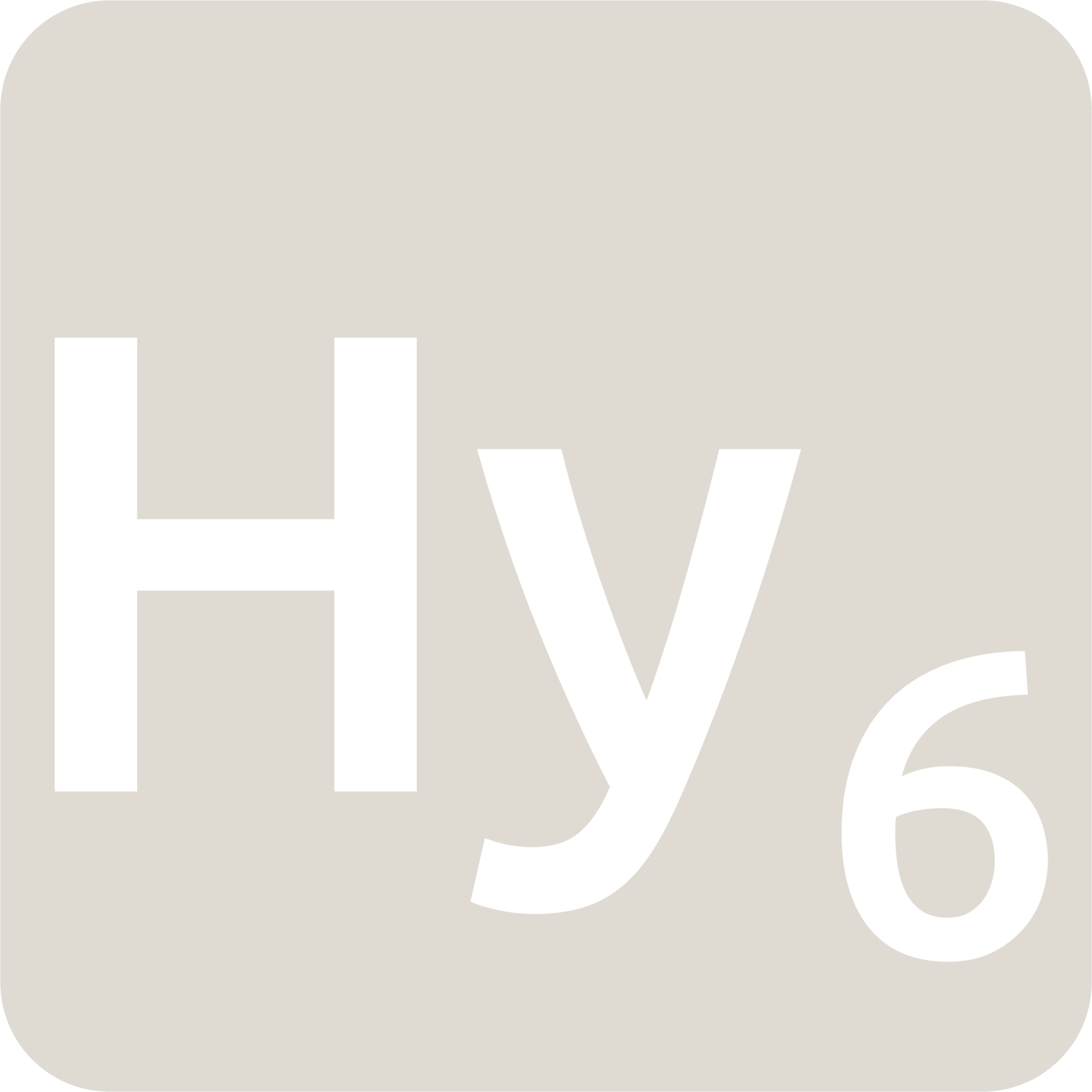 indicator keyboard Hy 6 icon