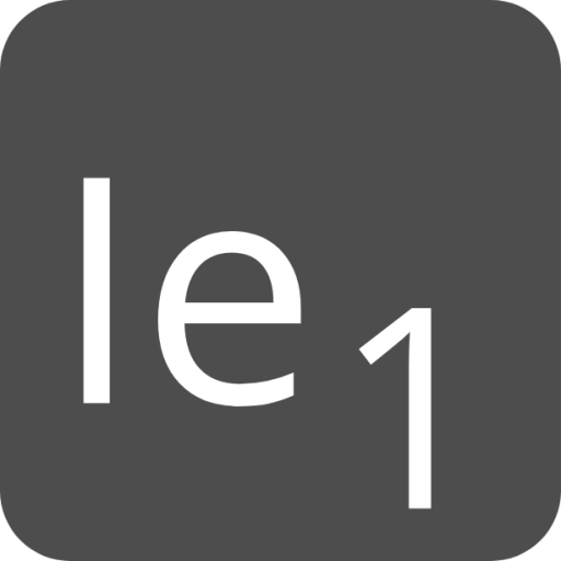 indicator keyboard Ie 1 icon