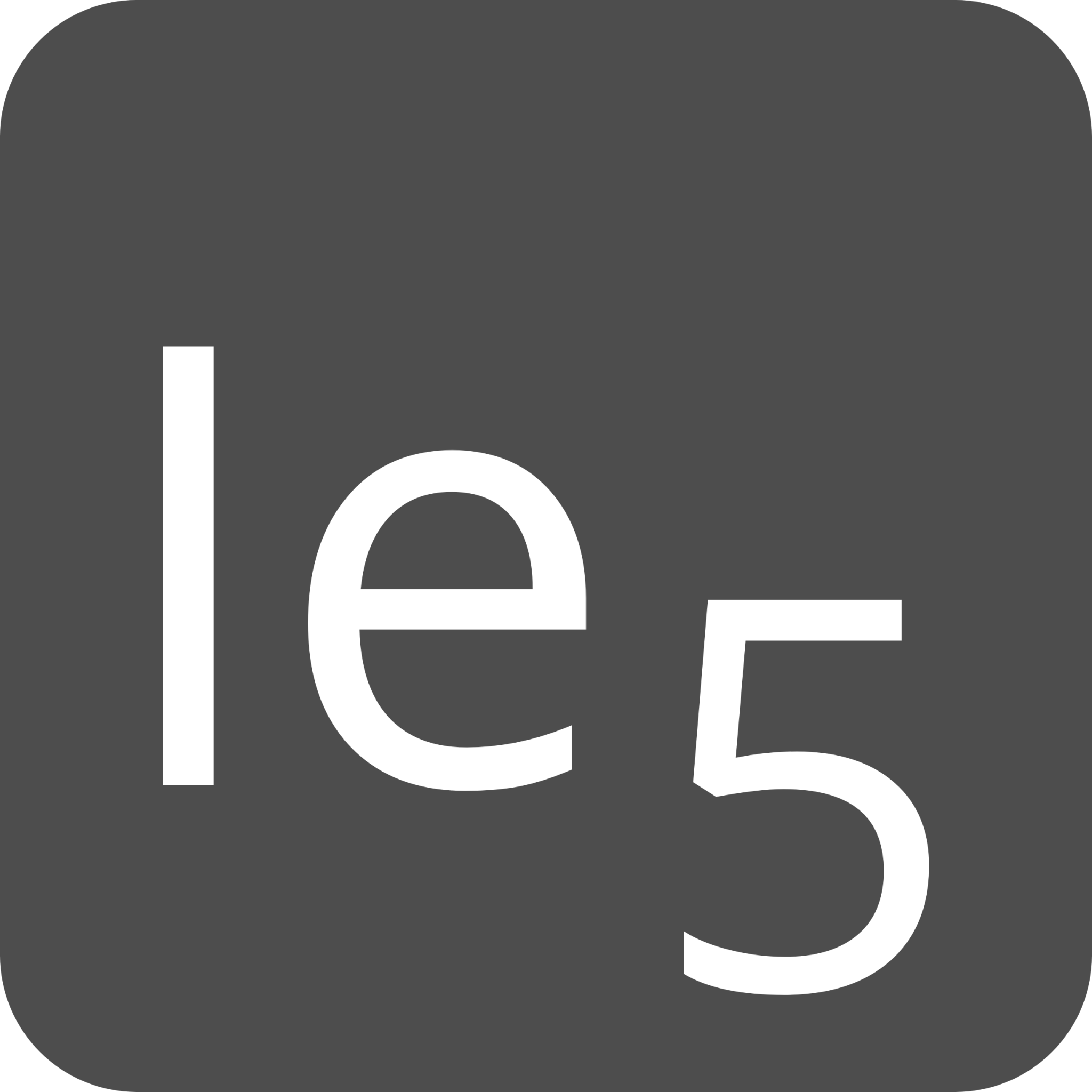 indicator keyboard Ie 5 icon