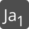 indicator keyboard Ja 1 icon