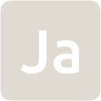 indicator keyboard Ja icon