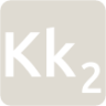 indicator keyboard Kk 2 icon