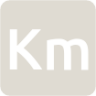 indicator keyboard Km icon