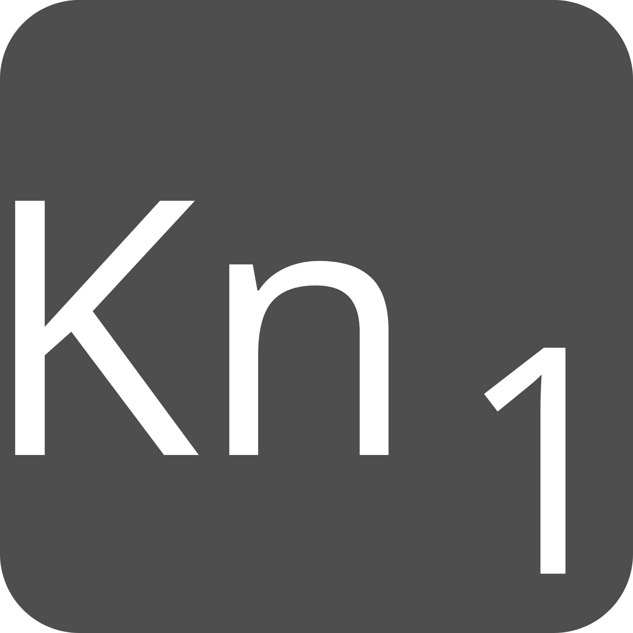 indicator keyboard Kn 1 icon