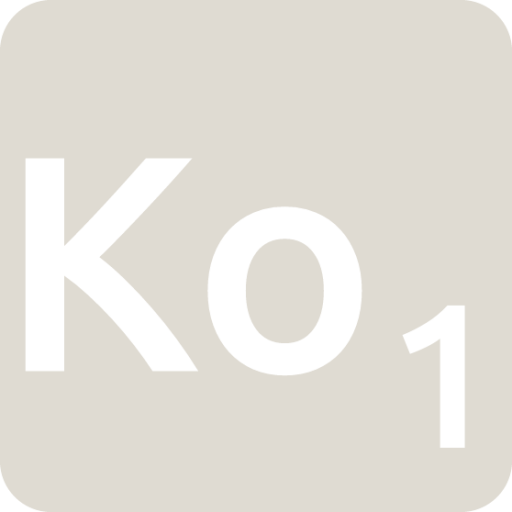 indicator keyboard Ko 1 icon