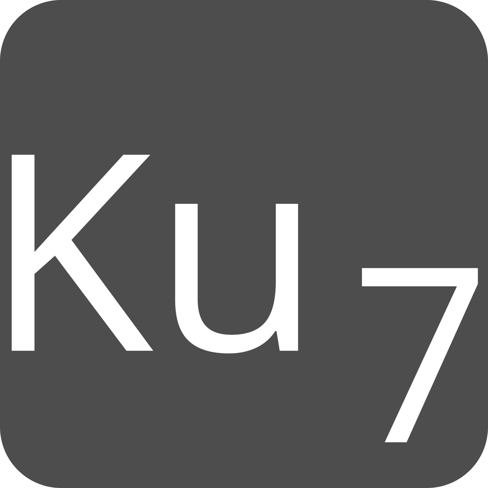 indicator keyboard Ku 7 icon