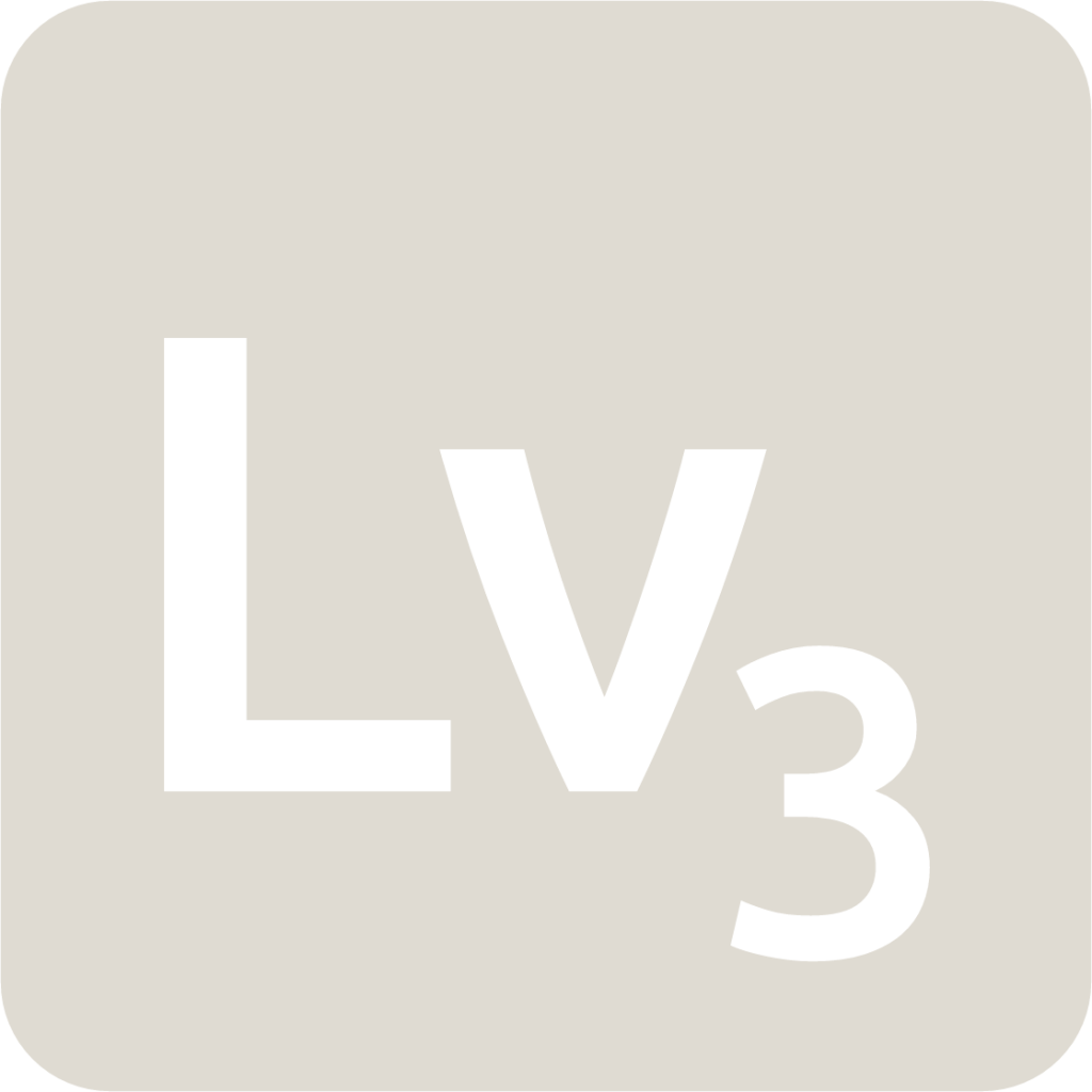 indicator keyboard Lv 3 icon